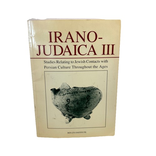 Irano judaica iii studies - irano-judaica,